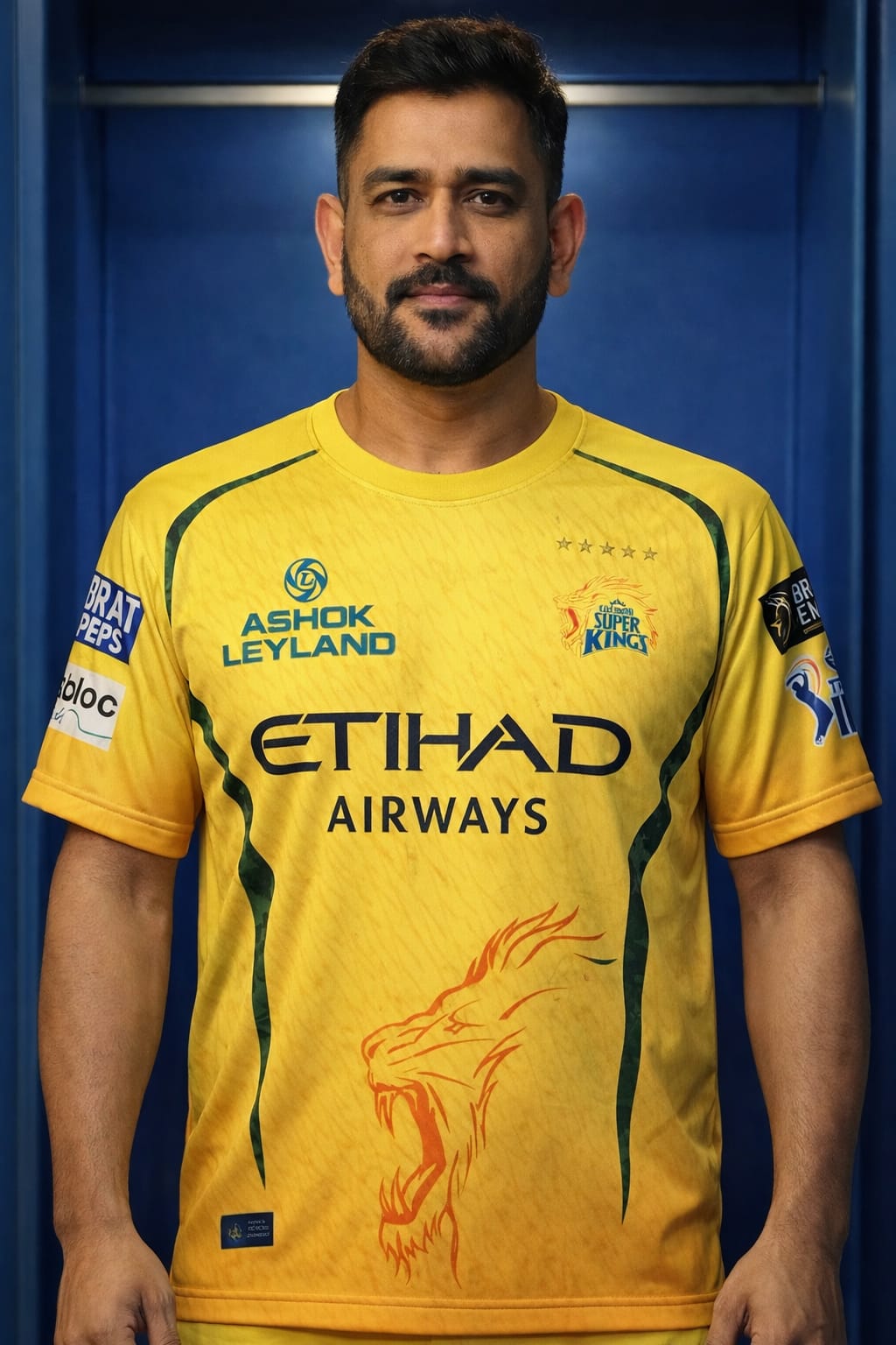 CSK Yellow Cricket Jersey – Premium Fan Edition